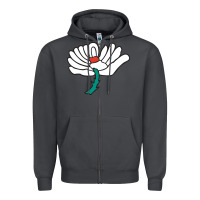 Smoke yorkshire county cricket club Zipper Hoodie - linhVisuals