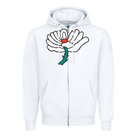 White yorkshire county cricket club Zipper Hoodie - linhVisuals