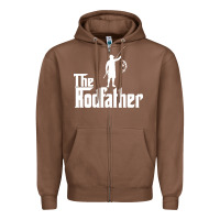 Chestnut Fishing The Rodfather Zipper Hoodie - linhVisuals