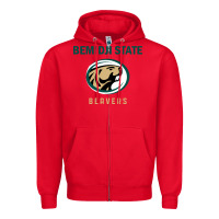 Red bemidji state beavers, gear Zipper Hoodie - linhVisuals