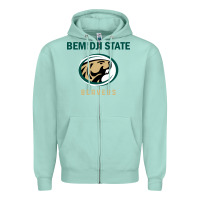 Seafoam bemidji state beavers, gear Zipper Hoodie - linhVisuals
