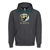 Smoke bemidji state beavers, gear Zipper Hoodie - linhVisuals