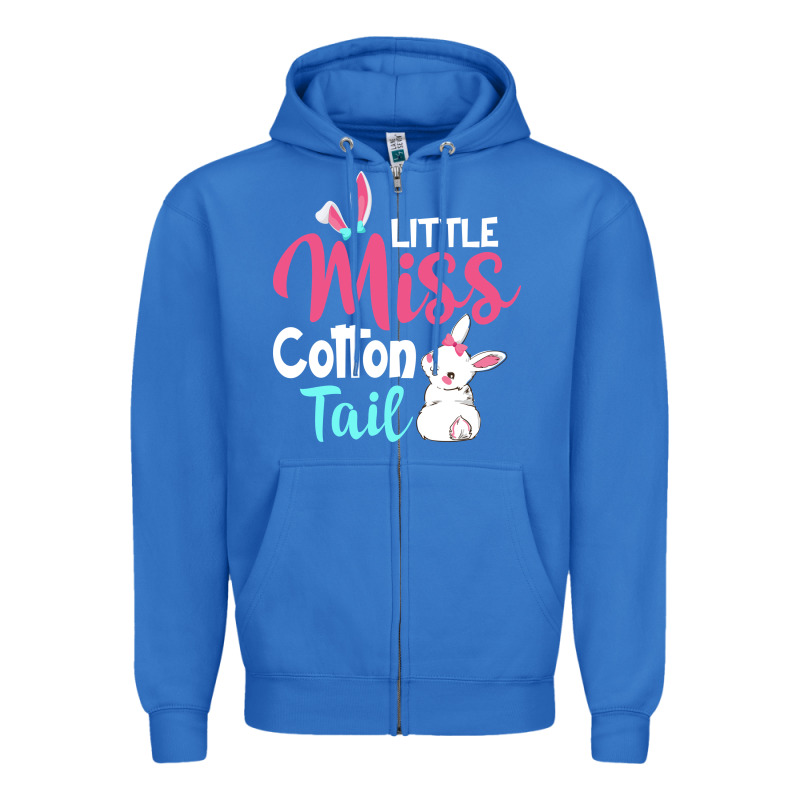 Little Miss Cottontail Easter Zipper Hoodie by linhVisuals | Teevron
