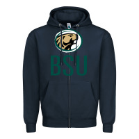 Navy bemidji state beavers, bsu, gear Zipper Hoodie - linhVisuals
