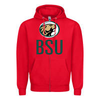 Red bemidji state beavers, bsu, gear Zipper Hoodie - linhVisuals