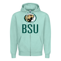 Seafoam bemidji state beavers, bsu, gear Zipper Hoodie - linhVisuals