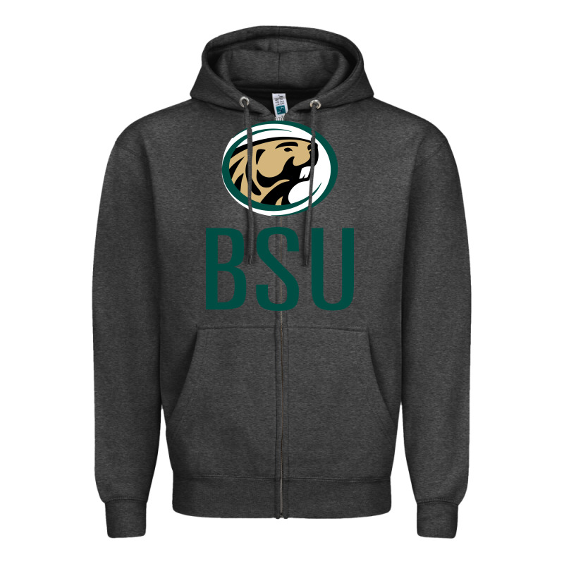 Bemidji State Beavers, Bsu, Gear Zipper Hoodie by linhVisuals | Teevron