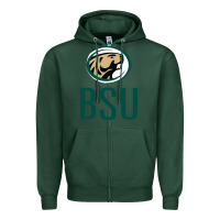 Sports Green bemidji state beavers, bsu, gear Zipper Hoodie - linhVisuals