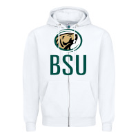 White bemidji state beavers, bsu, gear Zipper Hoodie - linhVisuals