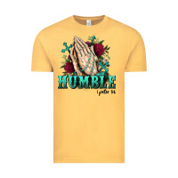 Vintage Mustard Western Humble 1 Pete 5 6 Vintage Tee - BundleAndBundleShop