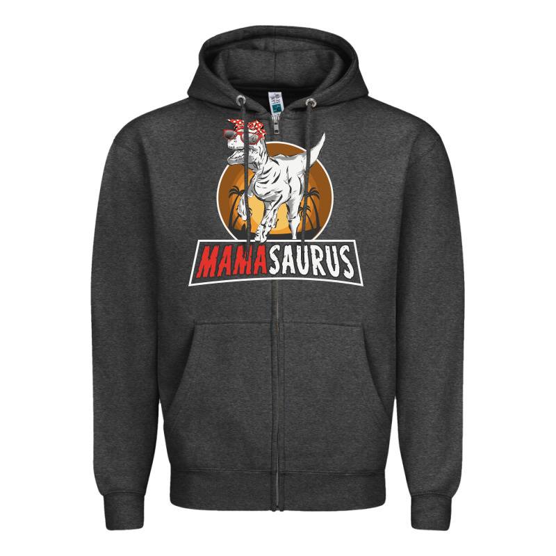 Mamasaurus Zipper Hoodie by linhVisuals | Teevron