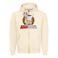 Sandshell mamasaurus Zipper Hoodie - linhVisuals