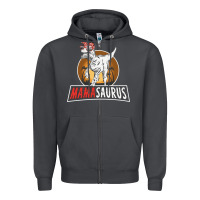 Smoke mamasaurus Zipper Hoodie - linhVisuals