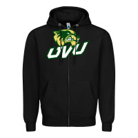 Black UVU, education Zipper Hoodie - linhVisuals