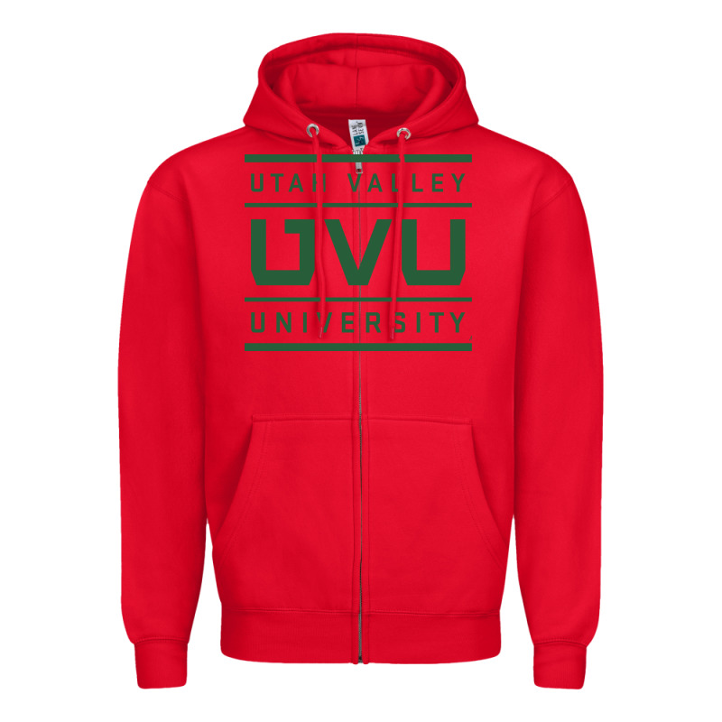 Uvu, Utah Valley, Education Zipper Hoodie by linhVisuals | Teevron
