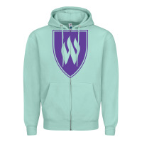 Seafoam weber st, education Zipper Hoodie - linhVisuals