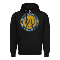 Black wgu, studies in utah Zipper Hoodie - linhVisuals