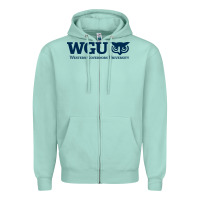 Seafoam w governors, education, wgu Zipper Hoodie - linhVisuals