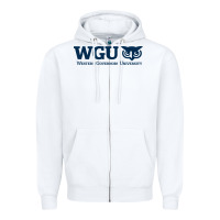 White w governors, education, wgu Zipper Hoodie - linhVisuals