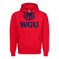 Red western, governors, education Zipper Hoodie - linhVisuals