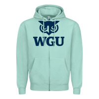 Seafoam western, governors, education Zipper Hoodie - linhVisuals