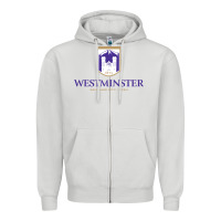 Dove Grey westminster, sudies in utah Zipper Hoodie - linhVisuals
