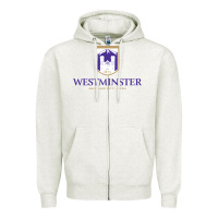 Oatmeal Heather westminster, sudies in utah Zipper Hoodie - linhVisuals