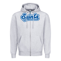 Heather Grey st. paul saints Zipper Hoodie - linhVisuals