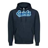 Navy st. paul saints Zipper Hoodie - linhVisuals