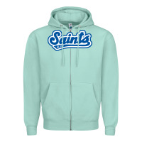 Seafoam st. paul saints Zipper Hoodie - linhVisuals