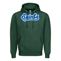 Sports Green st. paul saints Zipper Hoodie - linhVisuals
