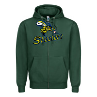 Sports Green sugar land skeeters Zipper Hoodie - linhVisuals