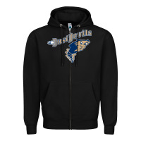 Black tri city dust baseball Zipper Hoodie - linhVisuals
