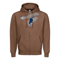 Chestnut tri city dust baseball Zipper Hoodie - linhVisuals