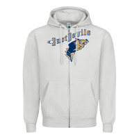 Dove Grey tri city dust baseball Zipper Hoodie - linhVisuals