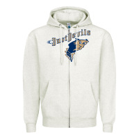 Oatmeal Heather tri city dust baseball Zipper Hoodie - linhVisuals