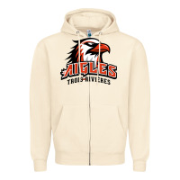 Sandshell trois rivières aigles Zipper Hoodie - linhVisuals