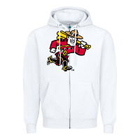 White vancouver canadians Zipper Hoodie - linhVisuals