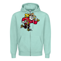 Seafoam vancouver canadians Zipper Hoodie - linhVisuals
