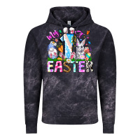 Cloud Black My 1st Easter Vintage Hoodie - CowhideDigitalArt