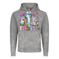 Cloud Rock My 1st Easter Vintage Hoodie - CowhideDigitalArt