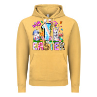 Vintage Mustard My 1st Easter Vintage Hoodie - CowhideDigitalArt