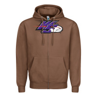 Chestnut winston salem dash Zipper Hoodie - linhVisuals