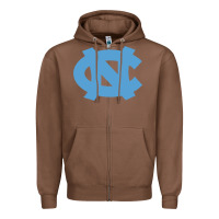 Chestnut North Carolina Tar Heels Zipper Hoodie - linhVisuals