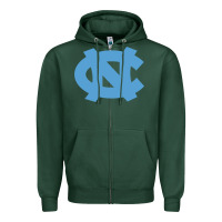 North Carolina Tar Heels Zipper Hoodie | Teevron