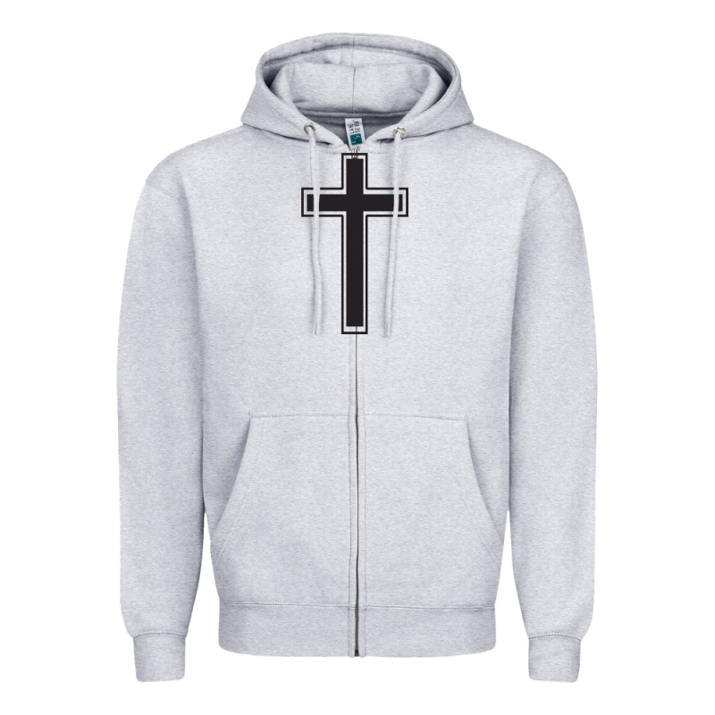 Cross Zipper Hoodie by linhVisuals | Teevron
