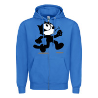 True Royal felix the black cat music Zipper Hoodie - linhVisuals