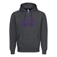 Smoke nonnatus house  blue ink Zipper Hoodie - linhVisuals