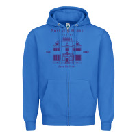 True Royal nonnatus house  blue ink Zipper Hoodie - linhVisuals