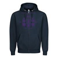 Nonnatus House  Blue Ink Zipper Hoodie | Teevron